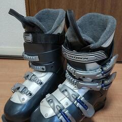 【値下げ】スキー ブーツ　SALOMON 23〜23.5㎝　※補修あり