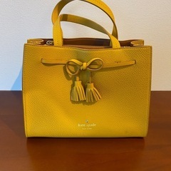 kate spade ケイトスペード ショルダー付きカーフレザーハンドバッグ 牛革 の画像