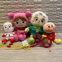 アンパンマンのぬいぐるみセット