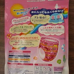 水遊び用パンツセット（女児用、未使用）の画像