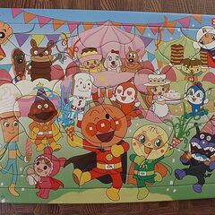 ディズニープリンセス＆アンパンマン　ジグソーパズルの画像