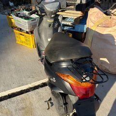 【買取マクサス】スズキ レッツ5 CA47A ブラック エンジン良好 バッテリー交換要 現状渡しの画像