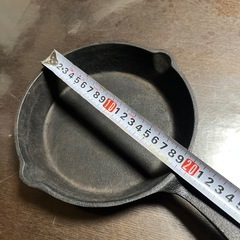 スキレット　キャンプに　一人調理にの画像