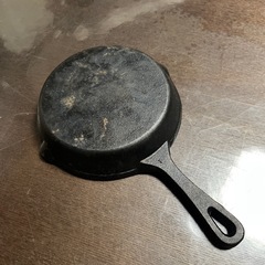 スキレット　キャンプに　一人調理にの画像
