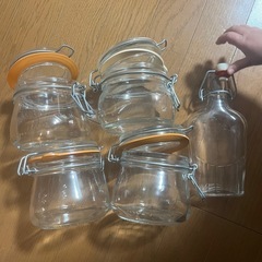 保存用ガラスジャー