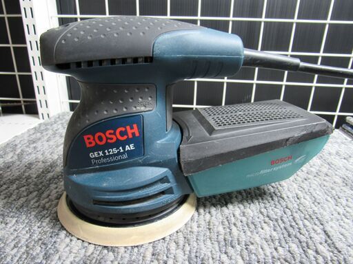 【中古】【動作OK】【店頭引取限定】BOSCH（ボッシュ） 吸塵ランダムアクションサンダー GEX125-1AE 6,380円