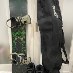 【成立】BURTONスノーボード シューズ、カバー付き