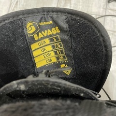 【成立】BURTONスノーボード シューズ、カバー付きの画像