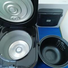 【美品】ニトリ マイコン炊飯器Ｎティニー SN-A5BK（3合）の画像
