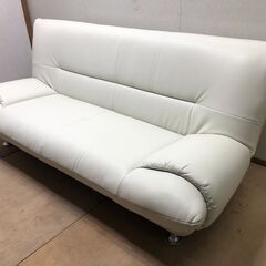 決まりました
シノハラ製作所　ソファーベッド　日本製　美品　【糸島市内 送料無料】73023-1-020の画像