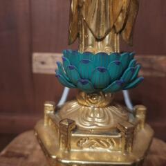 阿弥陀如来立像(金箔一部ヤレ)の画像