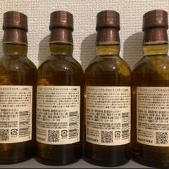 サントリー 山崎シングルモルトウイスキー 180ml ミニボトル 4本セットの画像