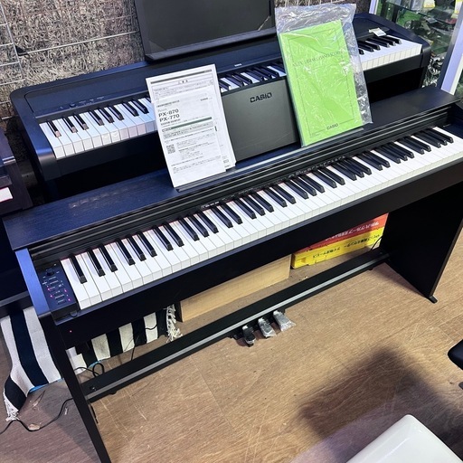 5290 【美品】★ CASIO電子ピアノPrivia PX-770ブラック