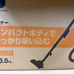 ◎掃除機 Greenwood GVC-A30N お色はイエローの画像