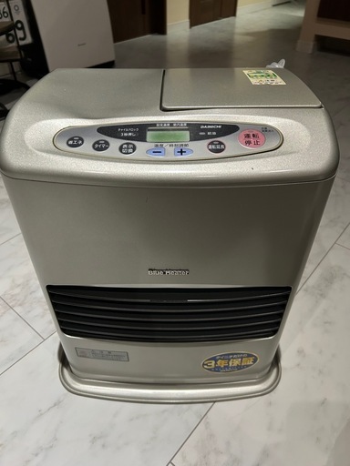 ダイニチ石油ファンヒーター長期保管使用激少
