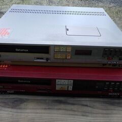 βビデオカセットレコーダーSL-F17、SL-F3（ジャンク2台） 500円の画像