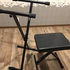 電子キーボード　スタンド＆椅子