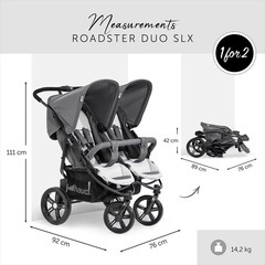 hauck ハウク ロードスター 双子用　ベビーカー　の画像