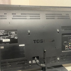 TOSHIBA REGZA 32型テレビの画像