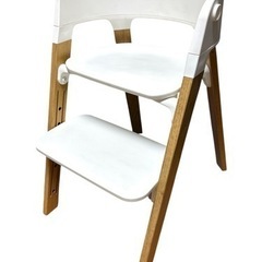 美品】ストッケ ステップス ホワイト