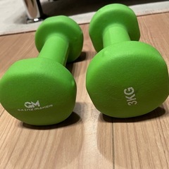 3kgダンベル2個の画像