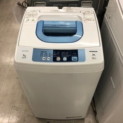 安心の6ヶ月保証付き！HITACHI 全自動洗濯機 2016年製 5.0kg