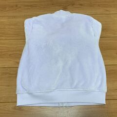 長袖フリース生地 女の子用 130サイズの画像