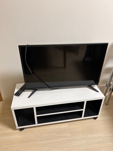 (セット販売)ドウシシャ製32インチテレビとテレビ台