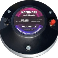 ✨新品✨、Kaminari,ホーンドライバー、8Ω、300w 