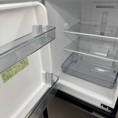 SHARP 2ドア冷蔵庫 SJ-D15J-H 2023年製