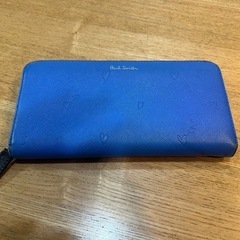ポールスミス   長財布　ブルー