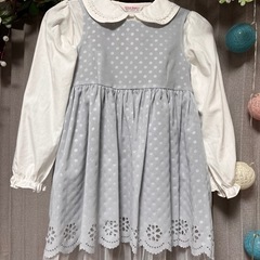 値下げ　女児　正装　卒業入学3点セット(入学　冠婚葬祭など)の画像