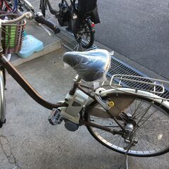 地域限定送料無料　ビビ　ライトユー　軽量モデル　6,6AH　茶　神戸　電動自転車 地域限定送料無料 パナソニック ビビ ライトユー 軽量モデル 6,6AH 24