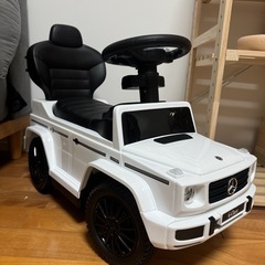 【無料 非対面】ベンツ 常用玩具 キッズカー ホワイト