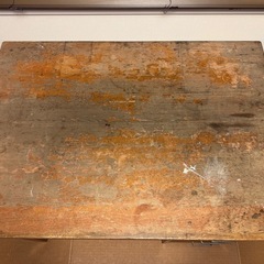 アンティーク 昭和レトロ 机 作業台の画像