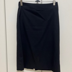 黒いスーツ　上下セットの画像