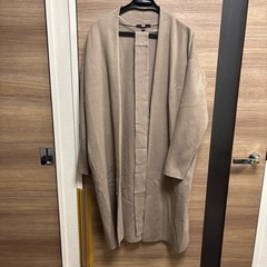 UNIQLO ベージュ ロングカーディガンコート Sサイズ