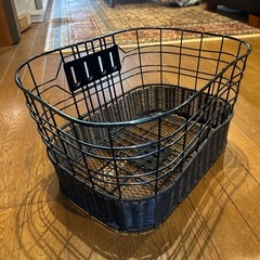 ヤマハ　自転車前カゴ　中古品