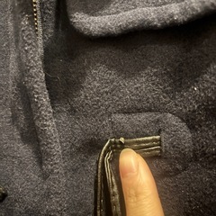 repipi armario 冬物　冬物コート　150　160女の子 紺色ダッフルコートの画像