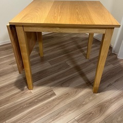 【引渡先決定】伸縮ダイニングテーブルの画像