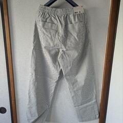【未使用】ユニクロ　リラックスアンクルパンツ　男女兼用S　の画像