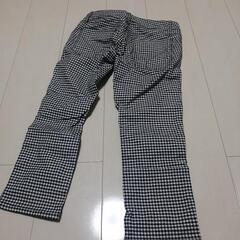 【美品】チェック柄パンツ　Sの画像