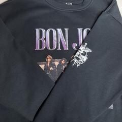 BON JOVI　スウェット　ボン・ジョヴィ　トレーナー　黒の画像