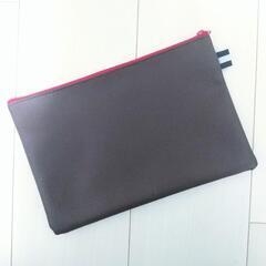 【美品】Can★Do THINGS OF DAILY NECESSITY ポーチ ネイビー ブラウンの画像