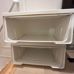 衣装ケース2個　お譲りしますの画像