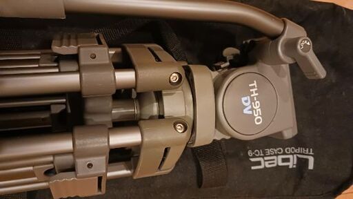 Libec ビデオカメラ用三脚TH-950DV　ソフトケース付