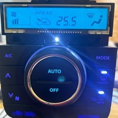 LED打ち替え　現物加工　エアコンパネル　スイッチ