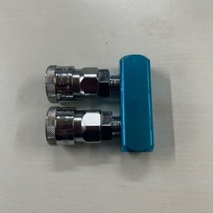2連エアーチャック 分岐ジョイント ラインカプラー