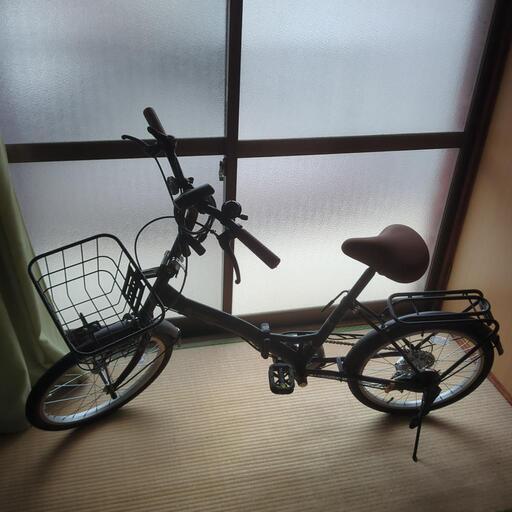 Raychell 20インチ折り畳み自転車 6段変速 引き取り限定】折りたたみ