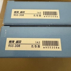 未使用品　たち吉　樹海　盛皿　2枚セット　皿　食器　タチキチ　たちきちの画像